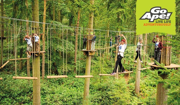 Go Ape Day Out Discount Nationwide