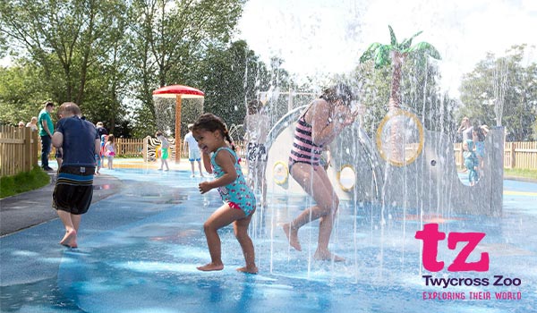 Twycross Zoo Kids Wet Playground!